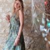 wide wild heart robes indiennes dos-nu soie