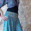 pantalon ample yoga méditation wide wild heart soie