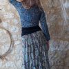 jupe longue soie bohème hippie