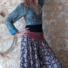 pantalon haut soie hippie boho été méditation yoga