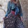 pantalon haut soie hippie boho été méditation yoga