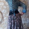 pantalon haut soie hippie boho été méditation yoga