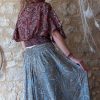 pantalon ample yoga danse meditation indien soie hippie boheme