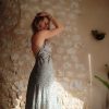 robe soie longue été dos-nu boho