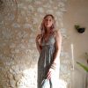 robe soie longue été dos-nu boho