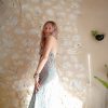 robe soie longue été dos-nu boho