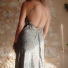 robe soie longue été dos-nu boho