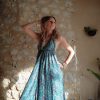 robe dos-nu soie indienne hippie