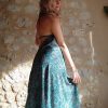 robe dos-nu soie indienne hippie