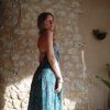 robe dos-nu soie indienne hippie