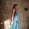 robe dos-nu soie indienne hippie