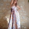 robe longue été dos-nu soie indienne méditation yoga