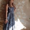 robe grunge bohème indienne soie