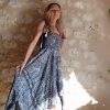 robe grunge bohème indienne soie