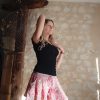 Short ample en soie "Tequila Sunrise" – Image 4