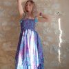 robe indienne smokes été hippie wide wild heart
