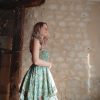 robe asymétrique grunge bohème soie