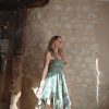 robe asymétrique grunge bohème soie