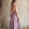 robe dos-nu soie été hippie boho méditation