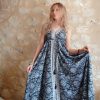 robe dos-nu été soie indienne hippie bohème