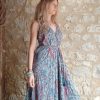 robe longue dos-nu hippie