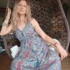 robe longue dos-nu hippie