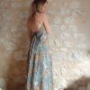robe dos-nu été soie indienne hippie bohème
