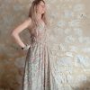 robe dos-nu soie indienne hippie bohème wide wild heart