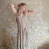 robe dos-nu soie indienne hippie bohème wide wild heart