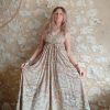 robe dos-nu soie indienne hippie bohème wide wild heart