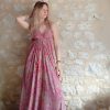 robe bohème ethnique indienne soie dos-nu glamour