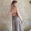 robe ethnique indienne soie dos-nu wide wild heart