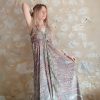 robe ethnique indienne soie dos-nu wide wild heart