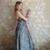 robe ethnique indienne soie dos-nu wide wild heart