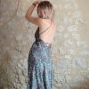 robe ethnique indienne soie dos-nu wide wild heart