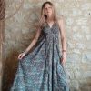 robe ethnique indienne soie dos-nu wide wild heart