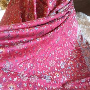 écharpe indienne soie laine wide wild heart